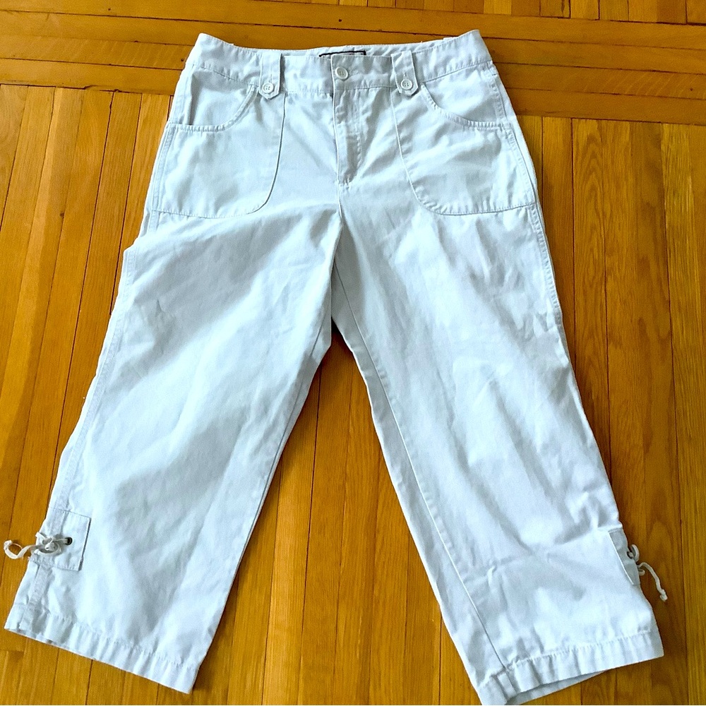 Jamaica Bay khaki Capris size 8